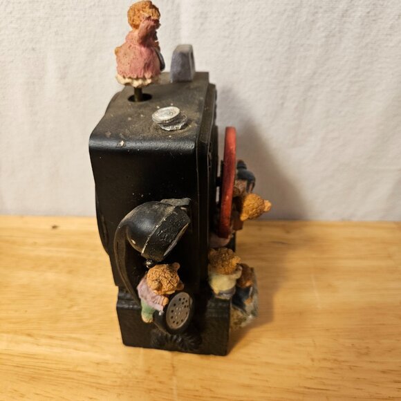 Musical Wind Up Bear Rotary Phone Automations -- ITEM #1933 - Picture 5 of 8